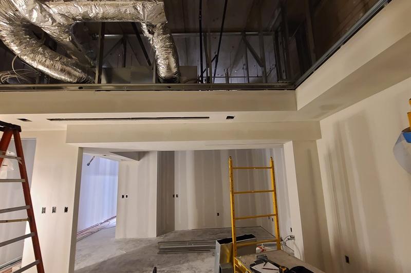 Buildout of the Outpatient Clinic Lobby
